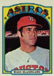 1972 Topps Baseball Cards      581     Wade Blasingame